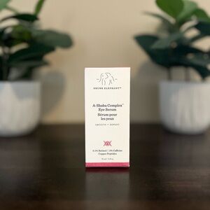 Drunk Elephant A-Shaba Complex Eye Serum - White and Pink Packaging